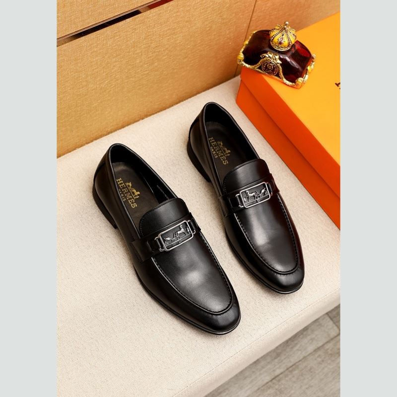 H**mes leather shoes
